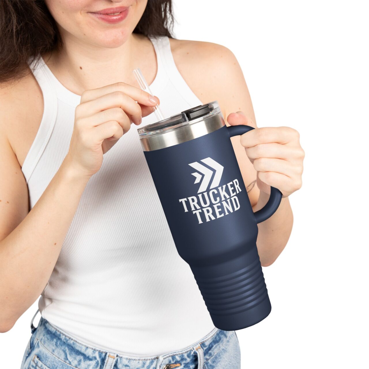 Trucker Trend 40oz Insulated Travel Mug - Image 25