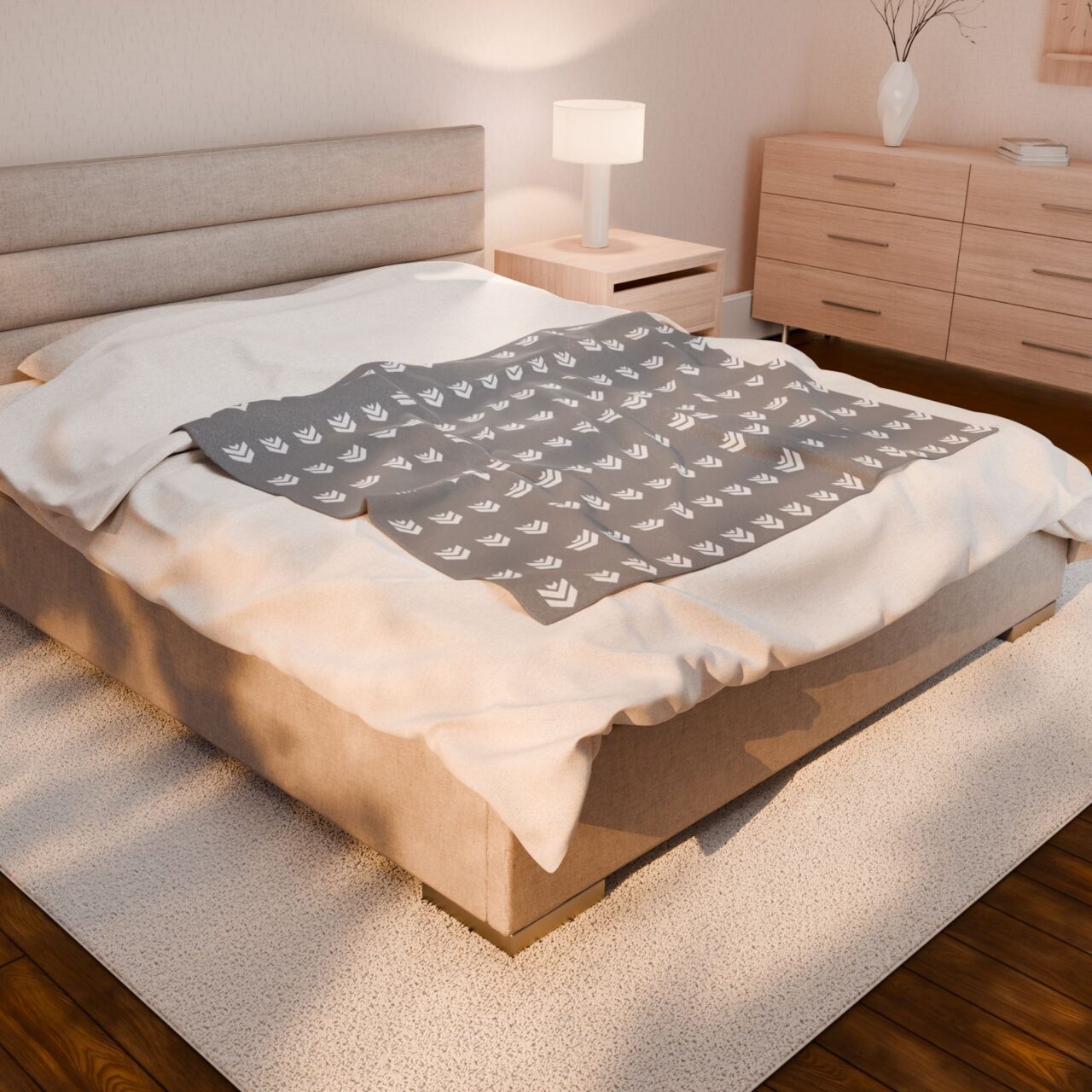 Velveteen Plush Blanket — Cozy Travel Blanket for New York Cold Season - Image 4