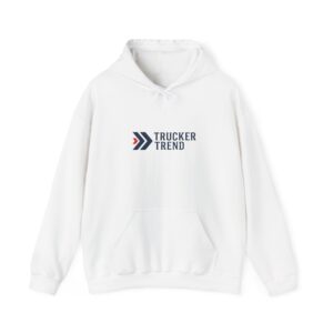 Trucking Arrow Hoodie — Minimal Urban Long-Haul Logo Sweatshirt