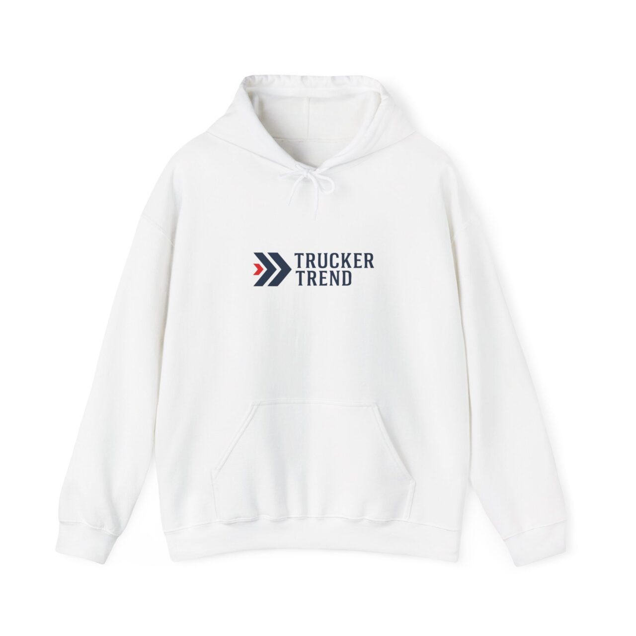 Trucking Arrow Hoodie — Minimal Urban Long-Haul Logo Sweatshirt
